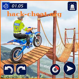 Bike Stunt Police Race Master 3d - Free Games 2020 icon
