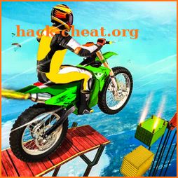 Bike Stunt Tricks Race: Bike 3D Racing Free Games icon