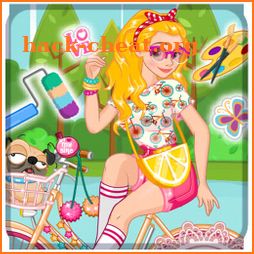Bike Summer Outfit - Designe & dressup for Girls icon