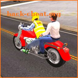 Bike Taxi Rider Sim 2019 icon