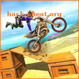 Bike Trail Rivals  - Tricky Bike Stunts Dirt Track icon