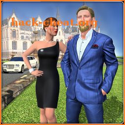 Billionaire Dad Luxury Life Real Family Games icon
