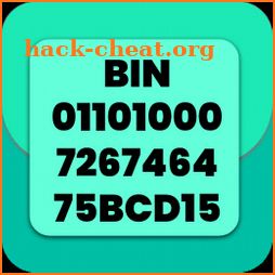 Binary translator - ASCII code icon