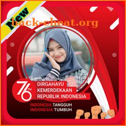 Bingkai Foto Hari Kemerdekaan Indonesia 2021 icon