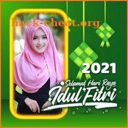 Bingkai Foto Idul Fitri 2021 icon