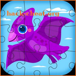 Bini Dino Puzzles for Kids! icon