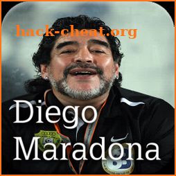 Biography of Diego Maradona icon