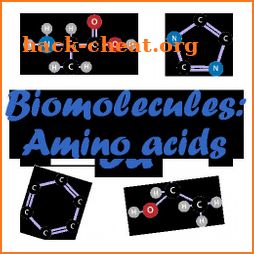 Biomolecules 3D: Amino acids icon