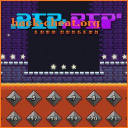 Bip and Pip lava dungeon icon