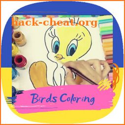 Bird Coloring Pages - Colorful Birds icon