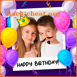 Birthday cards - Photo frames editor icon