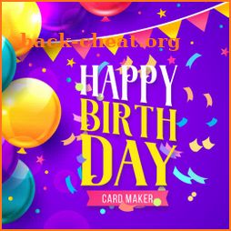 Birthday Invitation Maker : Birthday Wish Card icon