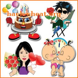 Birthday Stickers For Whatsapp icon