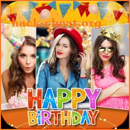 Birthday Video Maker - Birthday Cards & Frames icon