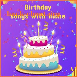 Birthday Wishes Video with Song and Name icon