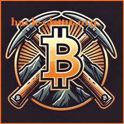 Bitcoin mining cloud icon