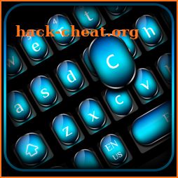 Black Blue Light Technology Keyboard icon
