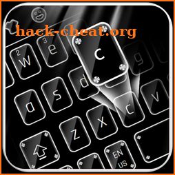 Black Business Keyboard icon
