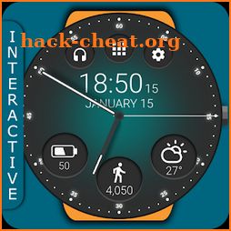 Black Classic Watch Face icon