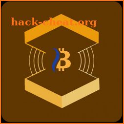 black crypto or bitcoin mining icon