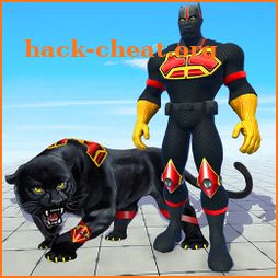 Black Flying Panther SuperHero City Rescue Mission icon