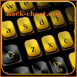 Black Gold Keyboard icon