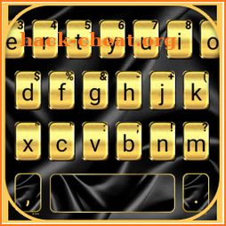 Black Gold Silky Keyboard Theme icon