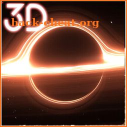 Black Hole Simulation 3D Live Wallpaper icon