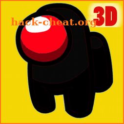 Black Imposter 3D - Crewmates Killer between Us icon