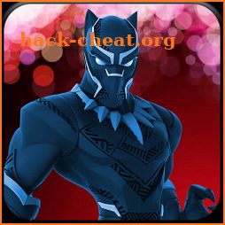 Black lighting Superhero flash Panther : City War icon