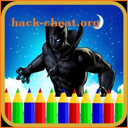 Black Panther Pixel Art icon