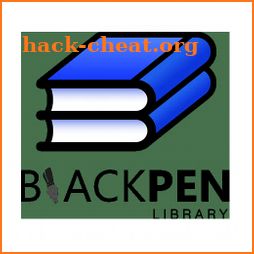 Black Pen Library icon