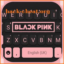 Black Pink Blink Keyboard Background icon