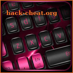 Black Pink Keyboard icon