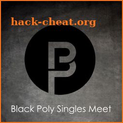 Black Poly Singles Meet icon