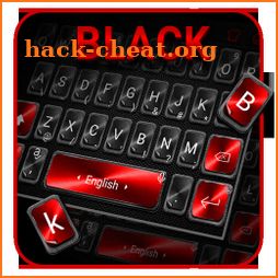 Black Red Keyboard Theme icon