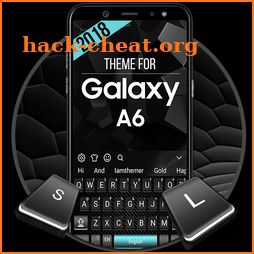 Black Theme for Galaxy A6 icon