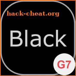 Black theme for LG G8 V50 V40 V35 G7 (V30 Pie) icon