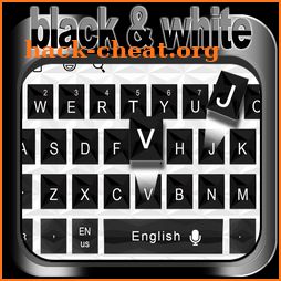 Black White Classic Keyboard icon