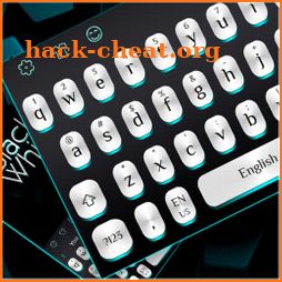 Black White Light Keyboard icon