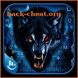 Black Wolf Keyboard Theme icon