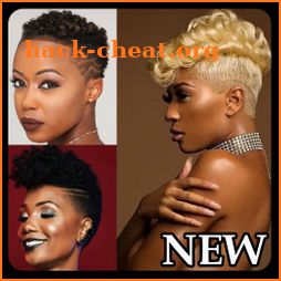 Black Woman Hairstyle Faded icon