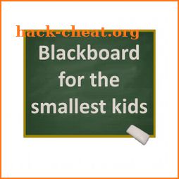 Blackboard for the smallest kids icon