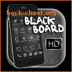 Blackboard Graffiti Launcher Theme HD Wallpapers icon