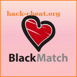 BlackMatch Singles Meet App icon