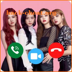 BLACKPINK Fake Video Call Game icon