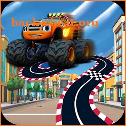 Blaze Monster Car : City Game icon