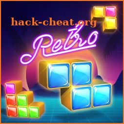 Block puzzle game: Jewel blast retro icon