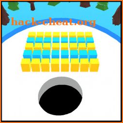 BlockBuster Hole 3D Ball Game Free icon