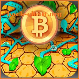 blockchain game bitcoin puzzle icon